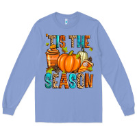 Colony Blue 'tis the season fall Long Sleeve Tee - Zillion Design Studio