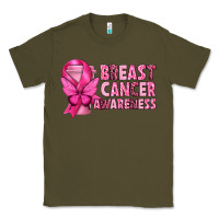 Army Green Breast Cancer Awareness with Coffee Cup Classic Tee - texasbilliewilder