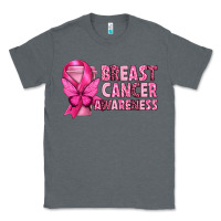 Charcoal Heather Breast Cancer Awareness with Coffee Cup Classic Tee - texasbilliewilder