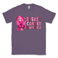 Lavender Breast Cancer Awareness with Coffee Cup Classic Tee - texasbilliewilder