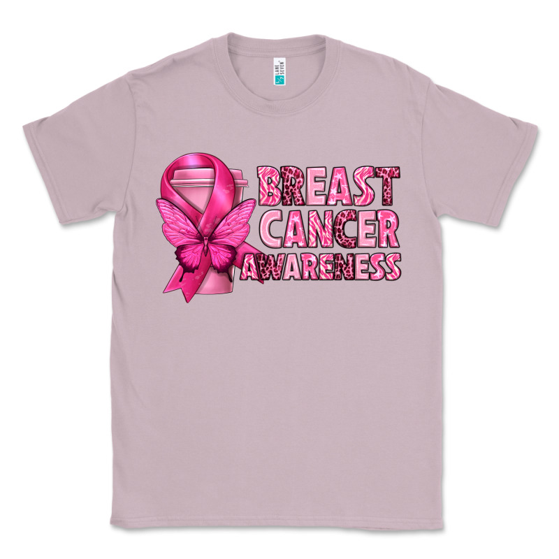 Breast Cancer Awareness With Coffee Cup Classic Tee by texasbilliewilder | Teevron