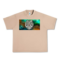 Burro white tiger forest license plate Urban Heavy Tee - RanaPortraitStore