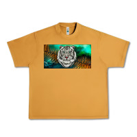 Peanut Butter white tiger forest license plate Urban Heavy Tee - RanaPortraitStore
