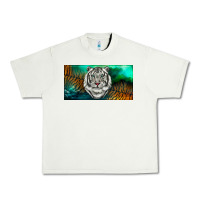 Pistachio white tiger forest license plate Urban Heavy Tee - RanaPortraitStore