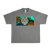 Tornado white tiger forest license plate Urban Heavy Tee - RanaPortraitStore