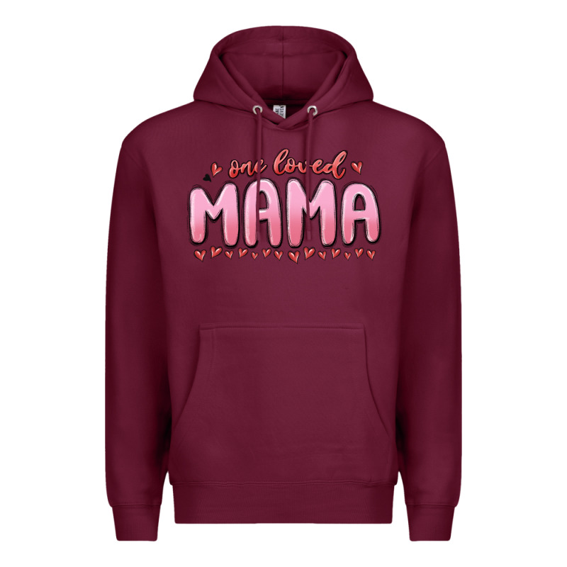 One Loved Mama Premium Hoodie by MaliasSmallBusiness | Teevron