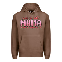 Chestnut one loved mama Premium Hoodie - MaliasSmallBusiness