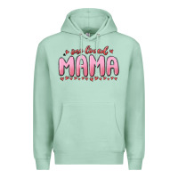 Seafoam one loved mama Premium Hoodie - MaliasSmallBusiness