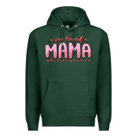 Sports Green one loved mama Premium Hoodie - MaliasSmallBusiness