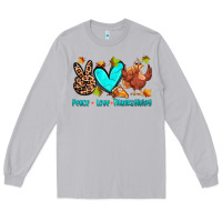 Moon Dust peace love thanksgiving Long Sleeve Tee - Zillion Design Studio