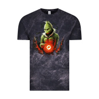 Cloud Black Grinch Vintage Tee - Unal Design