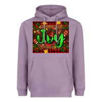 Lavender joy with gloves for Christmas Heavyweight Hoodie - AdoDesignShop