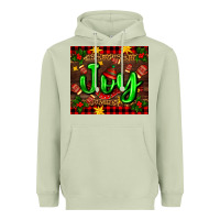 Matcha joy with gloves for Christmas Heavyweight Hoodie - AdoDesignShop