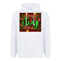 White joy with gloves for Christmas Heavyweight Hoodie - AdoDesignShop