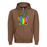Chestnut proud dad love Zipper Hoodie - CowhideDigitalArt