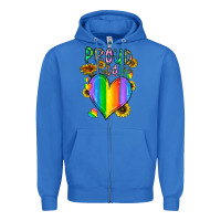 True Royal proud dad love Zipper Hoodie - CowhideDigitalArt