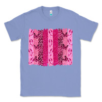 Colony Blue Breast Cancer Brushstrokes Classic Tee - texasbilliewilder