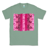 Sage Breast Cancer Brushstrokes Classic Tee - texasbilliewilder