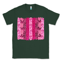 Sports Green Breast Cancer Brushstrokes Classic Tee - texasbilliewilder