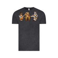 Vintage Black coffee gnomes Vintage Tee - BarkalooDesign