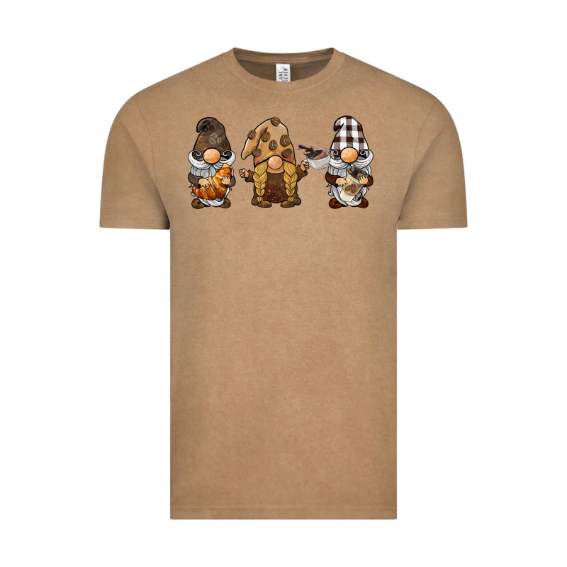 Coffee Gnomes Vintage Tee by BarkalooDesign | Teevron