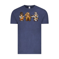 Vintage Denim coffee gnomes Vintage Tee - BarkalooDesign