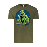 Vintage Olive Grinch Vintage Tee - Unal Design
