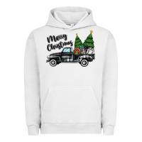 Pigment Lunar Rock merry christmas truck Urban Hoodie - MaliasSmallBusiness