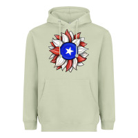 Matcha sunflower puerto rico flag Heavyweight Hoodie - JahusDesignShop