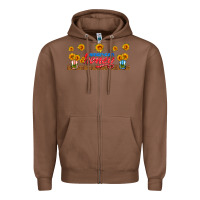Chestnut american honey libbey cup Zipper Hoodie - HRA Design Shop