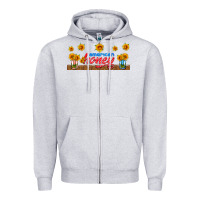 Heather Grey american honey libbey cup Zipper Hoodie - HRA Design Shop
