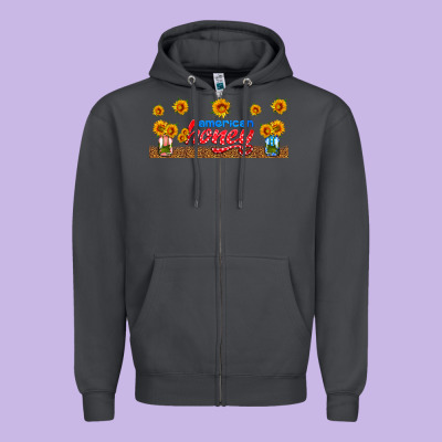 American Honey Libbey Cup Zipper Hoodie Designed By Hra Design Shop