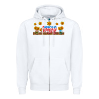 White american honey libbey cup Zipper Hoodie - HRA Design Shop