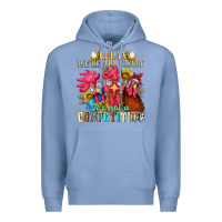Colony Blue relax were all crazy its not a competition nca Premium Hoodie - NancyCooperArtShop