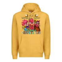 Mustard relax were all crazy its not a competition nca Premium Hoodie - NancyCooperArtShop