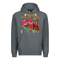 Rock relax were all crazy its not a competition nca Premium Hoodie - NancyCooperArtShop