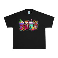 Dia De Los Muertos Coffee Cups Urban Heavy Tee | Teevron