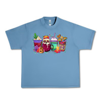 Pebble Blue dia de los muertos coffee cups Urban Heavy Tee - texasbilliewilder