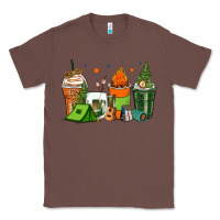 Chestnut camping coffee cups Classic Tee - Zillion Design Studio