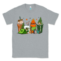 Heather Grey camping coffee cups Classic Tee - Zillion Design Studio