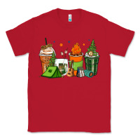 Red camping coffee cups Classic Tee - Zillion Design Studio