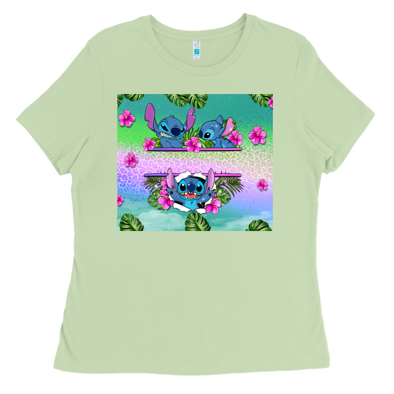 Custom Name Stitch Ladies Tee by AdoDesignShop | Teevron