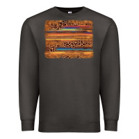 Smoke leopard serape background Premium Sweatshirt - AdoDesignShop