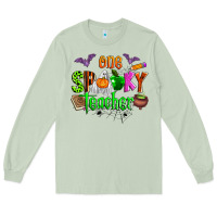 Matcha one spooky teacher Long Sleeve Tee - Zillion Design Studio