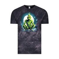 Cloud Black Grinch Vintage Tee - Unal Design
