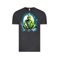 Vintage Black Grinch Vintage Tee - Unal Design
