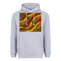 Heather Grey merry with mistletoe Heavyweight Hoodie - AdoDesignShop