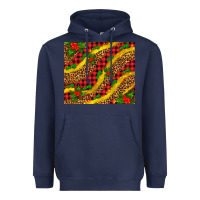 Navy merry with mistletoe Heavyweight Hoodie - AdoDesignShop