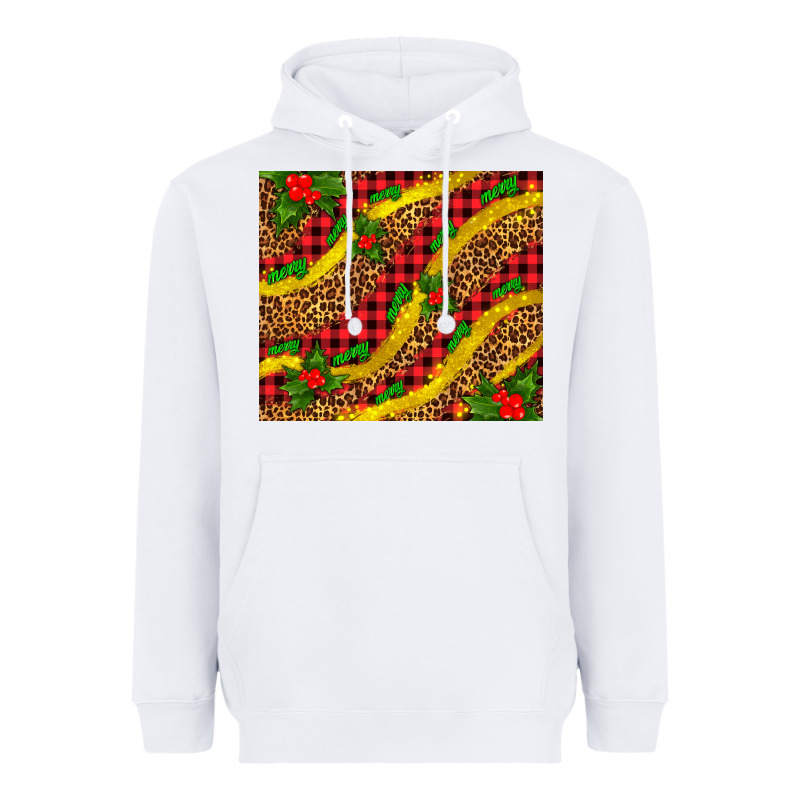 Merry With Mistletoe Heavyweight Hoodie by AdoDesignShop | Teevron