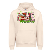 Sandshell love christmas deer Urban Hoodie - MaliasSmallBusiness